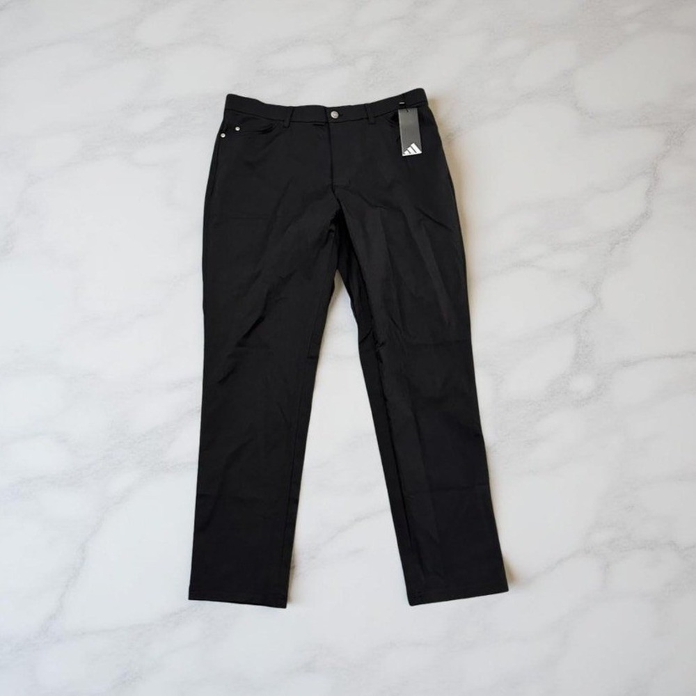 Adidas Ultimate 365 5-Pocket Golf Pants Black 36x30 Stretch Tapered ADVR0856 NWT